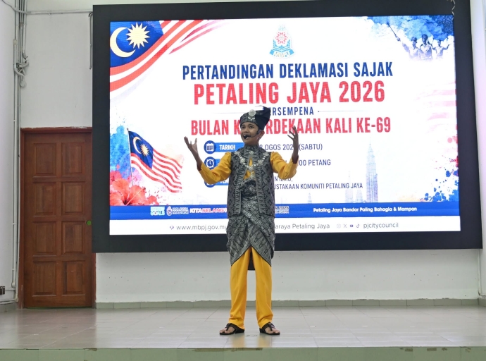 Pertandingan Sajak MBPJ Bersempena Bulan Kemerdekaan ke 69 